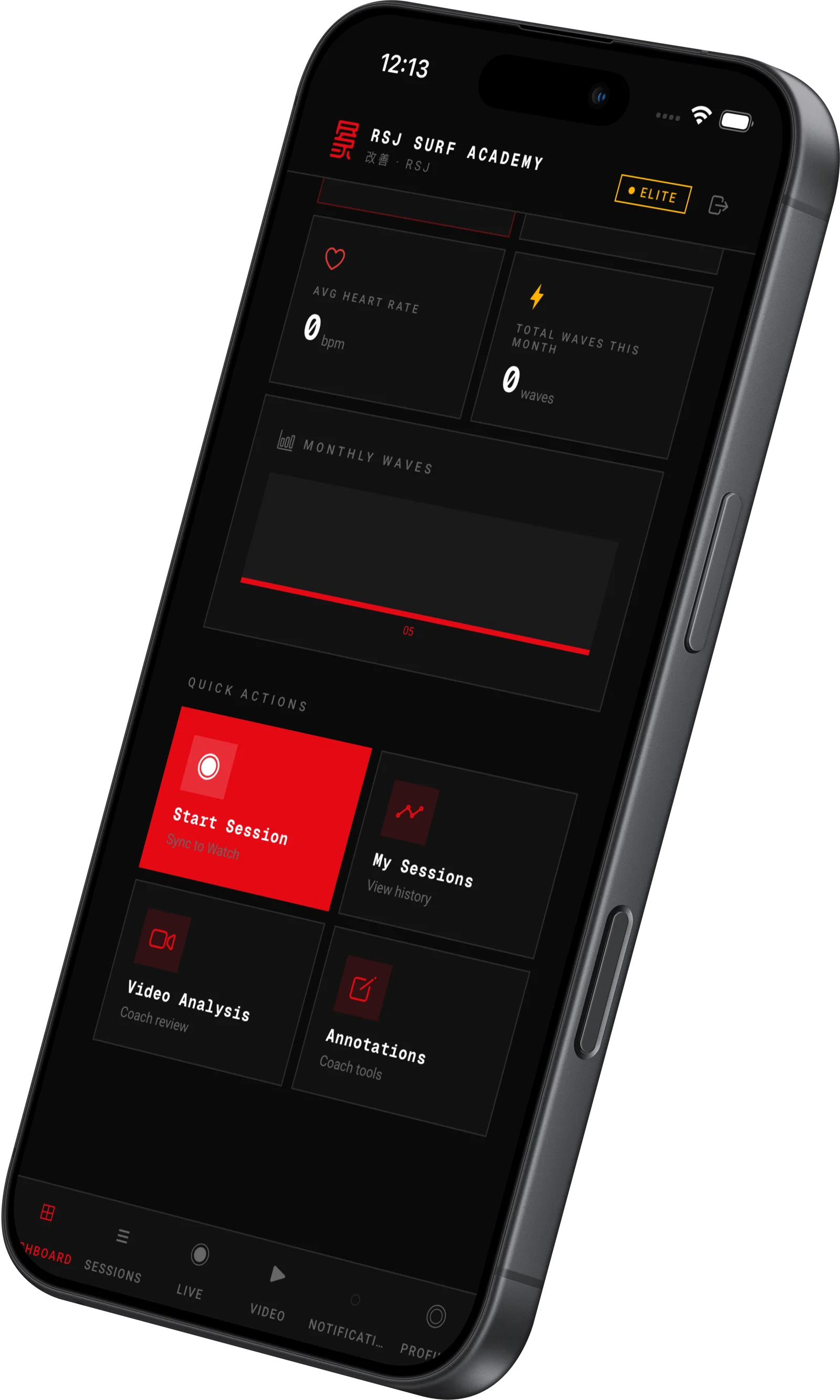 Live Surf Dashboard