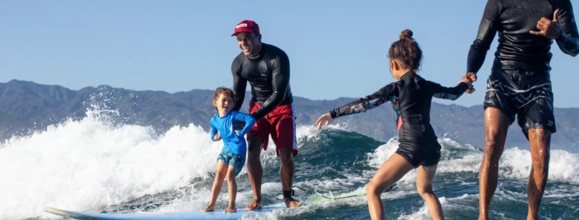 Cubs surfing